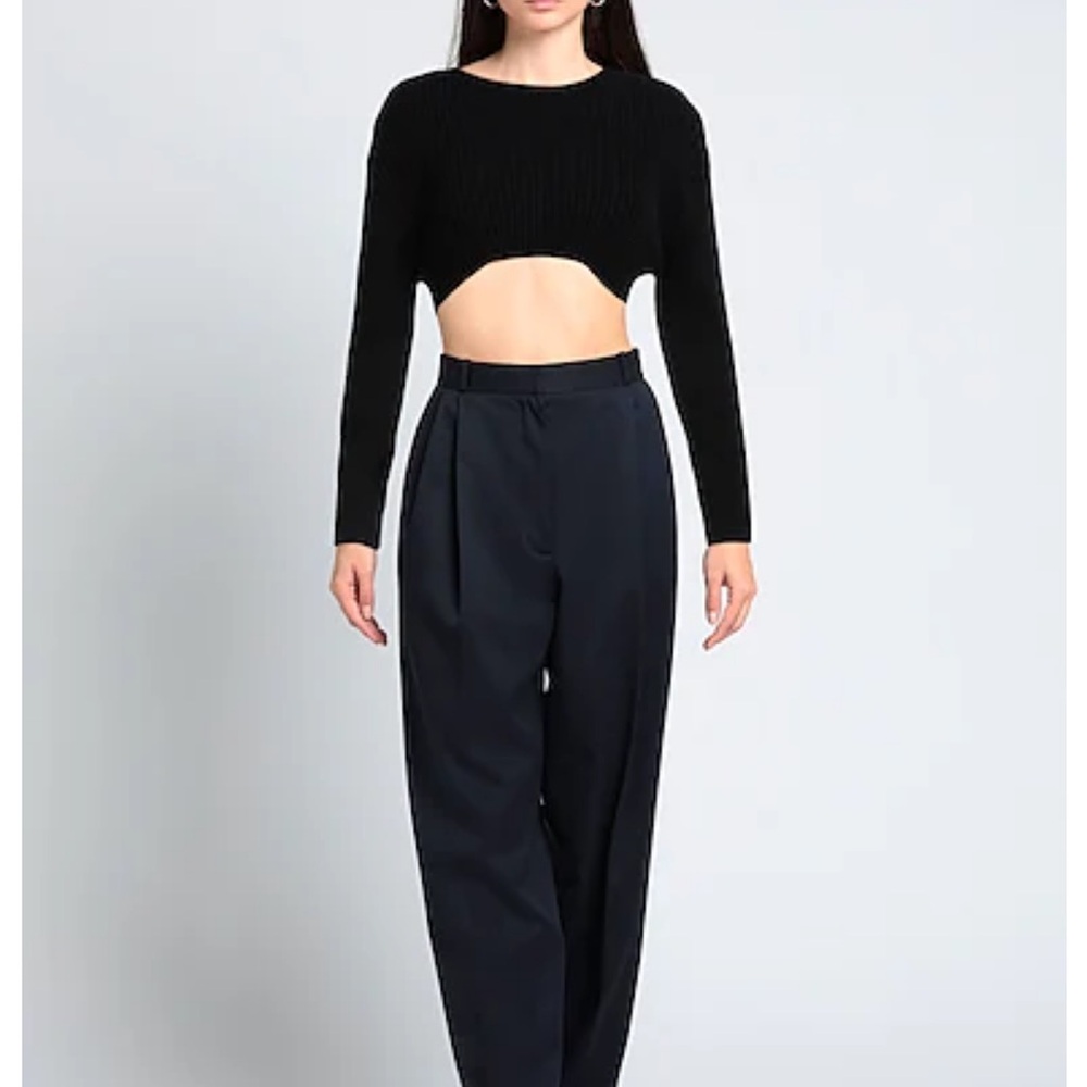 NWT RÓHE Black  top Sz 36/Small